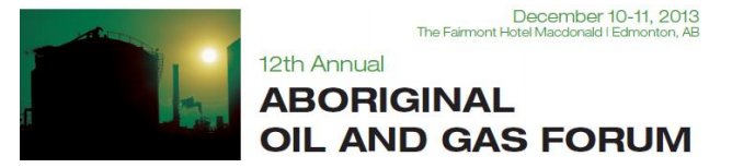 12 Annual Aboriginal Oil and Gas Forum logo